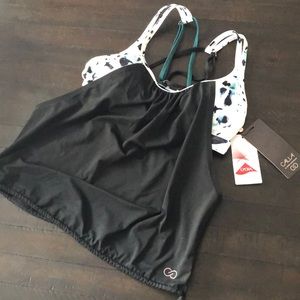 NWT Calia Tankini swim top size xs